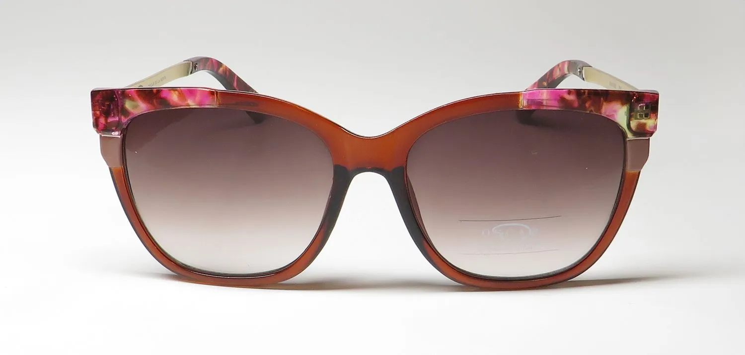 Oscar de la Renta Oscar 1368 200 Sunglasses Brown 55mm 3