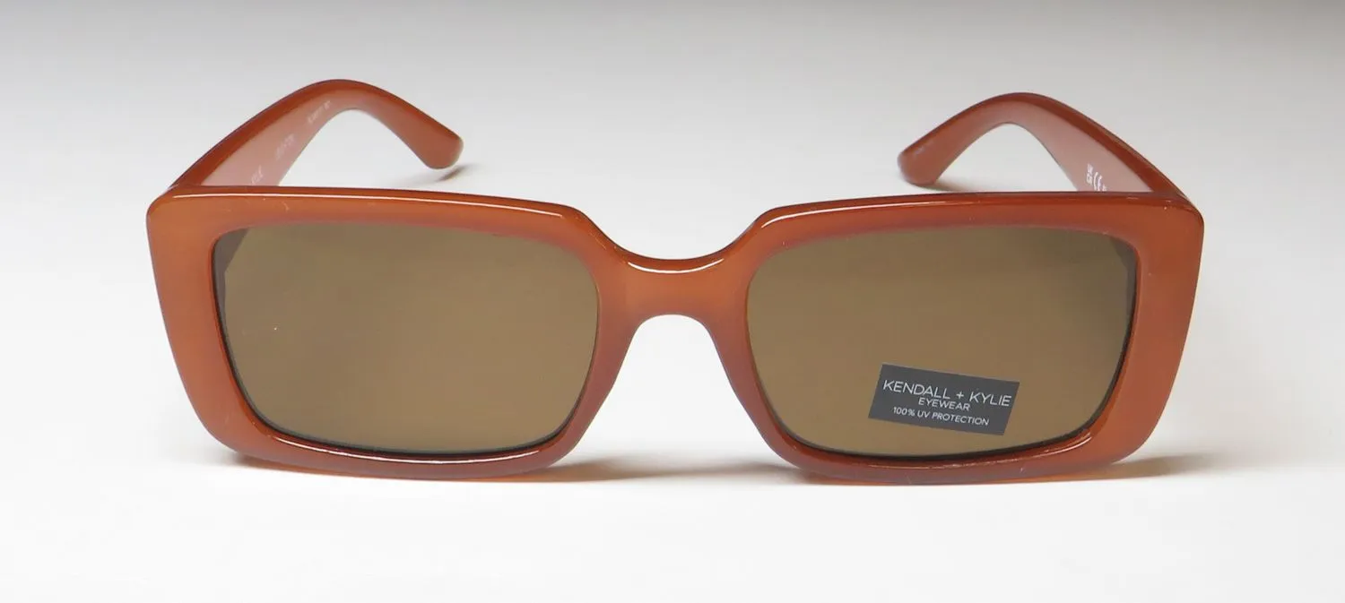 Kendall + Kylie Blkk5151 Leighton 901 Sunglasses Brown 55mm 3