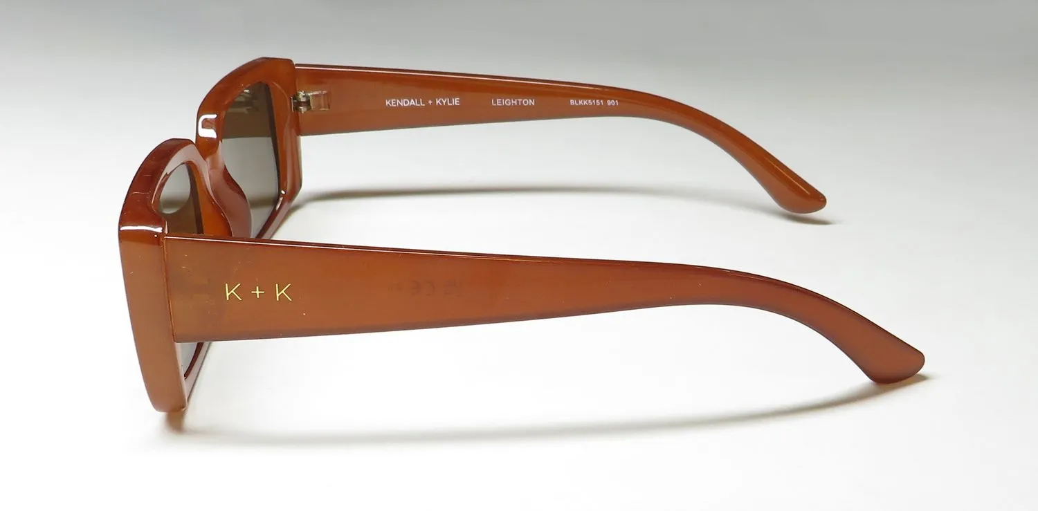 Kendall + Kylie Blkk5151 Leighton 901 Sunglasses Brown 55mm 4