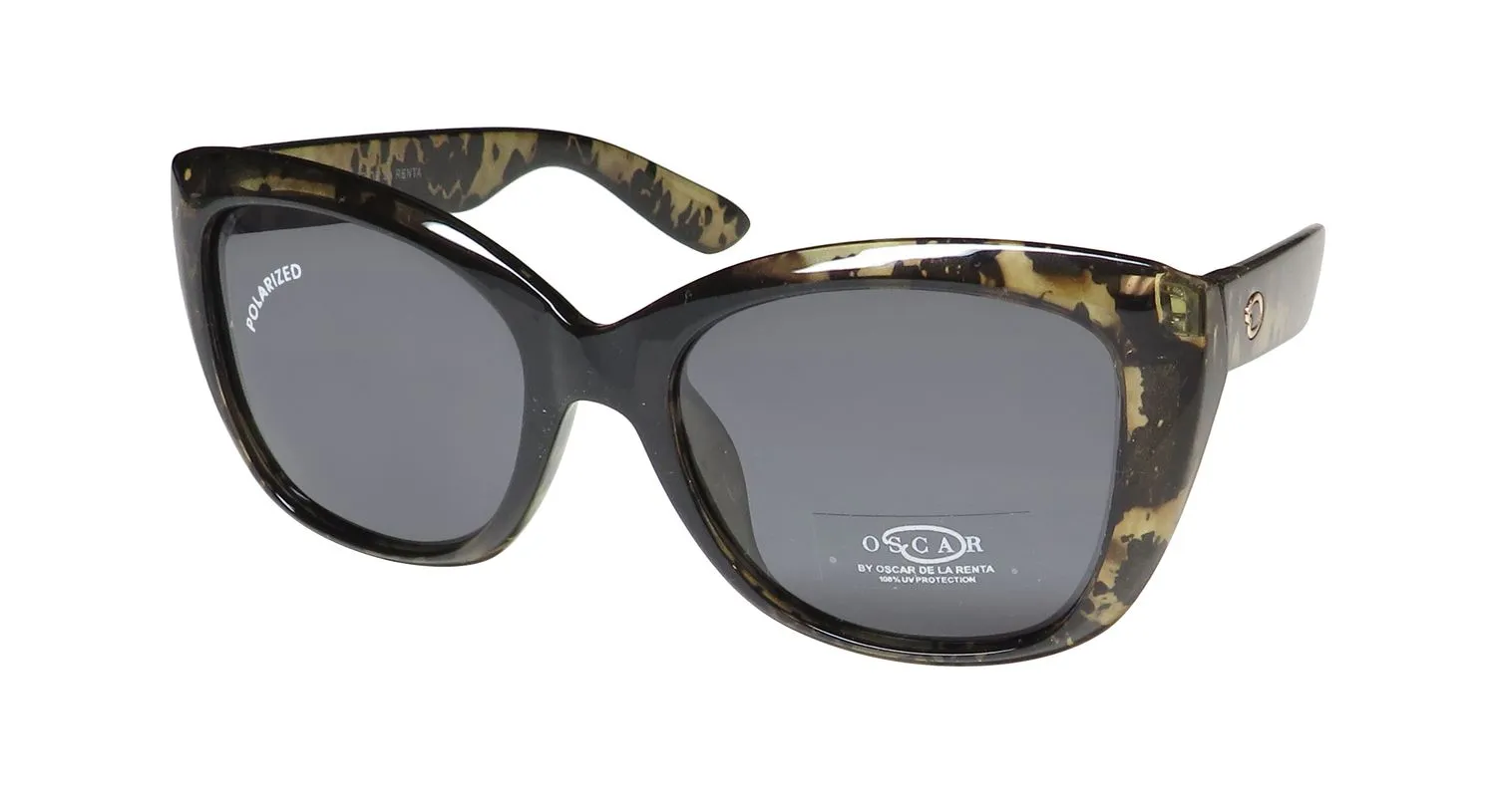 Oscar de la Renta Oscar 1342 004 Sunglasses Demi Black 53mm