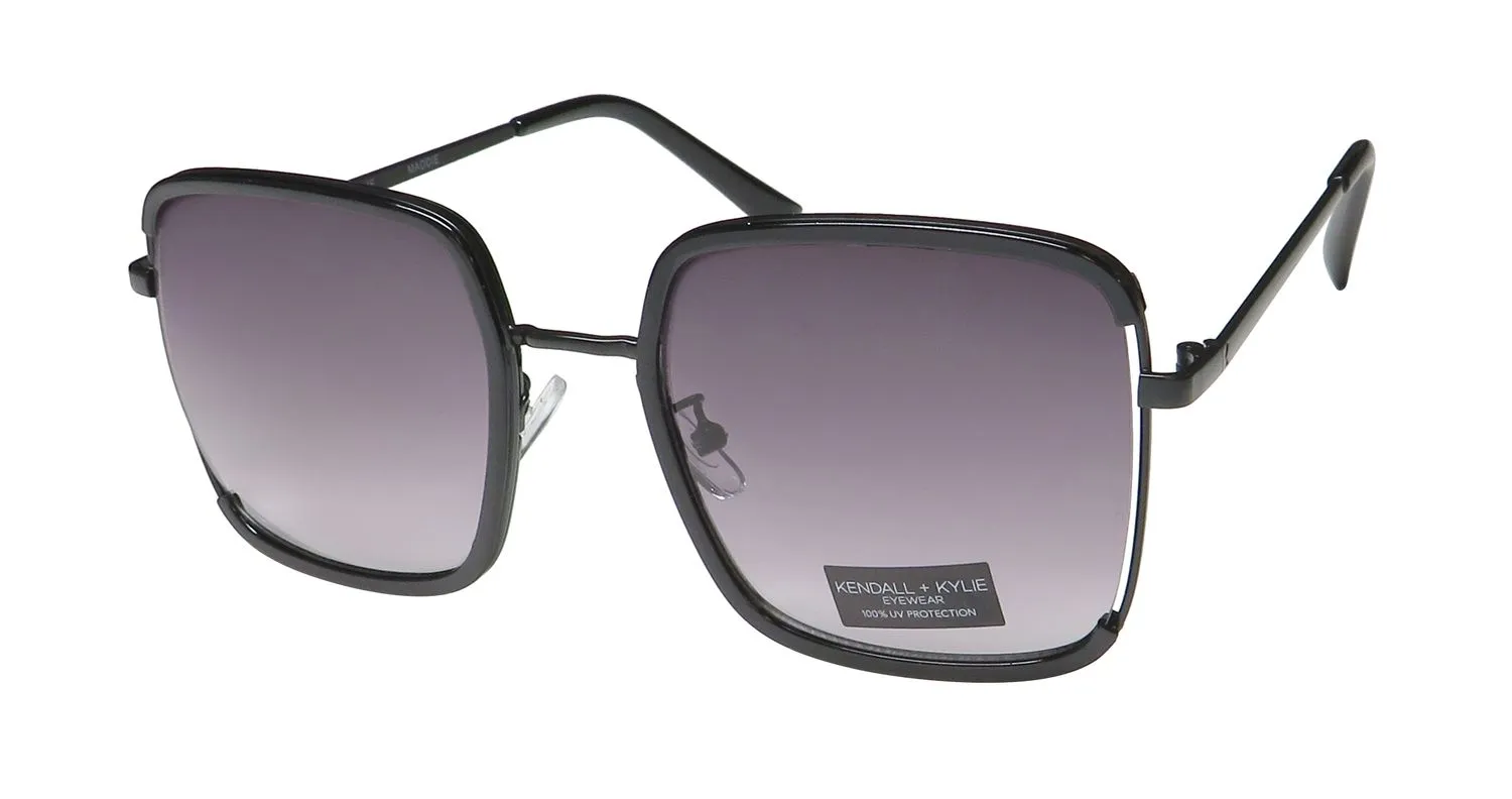 Kendall + Kylie Kk4083ce Maddie 001 Sunglasses Black 55mm