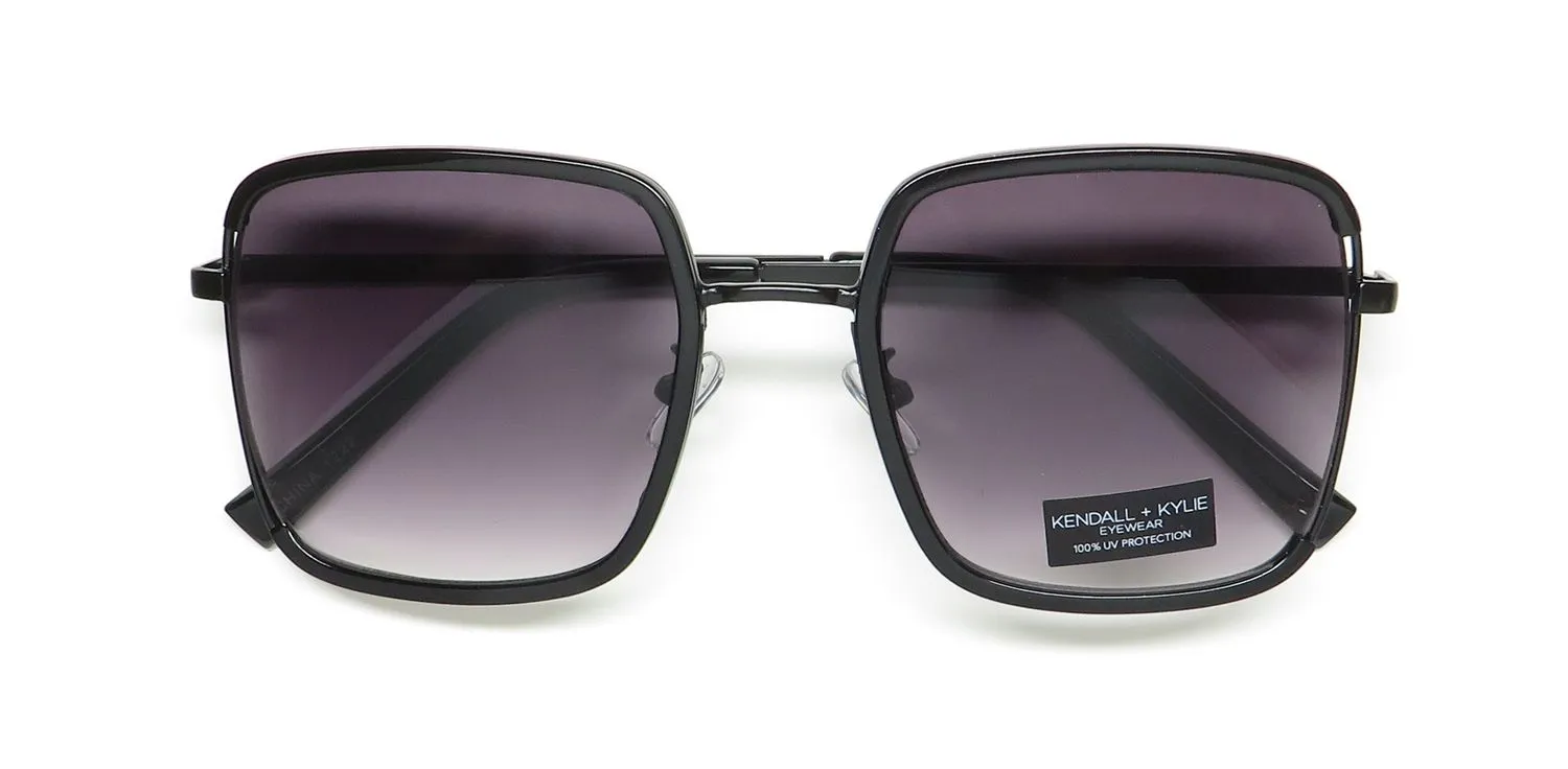 Kendall + Kylie Kk4083ce Maddie 001 Sunglasses Black 55mm 2