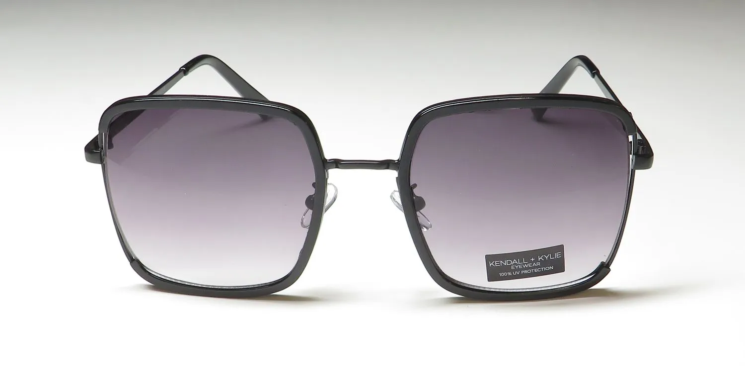 Kendall + Kylie Kk4083ce Maddie 001 Sunglasses Black 55mm 3