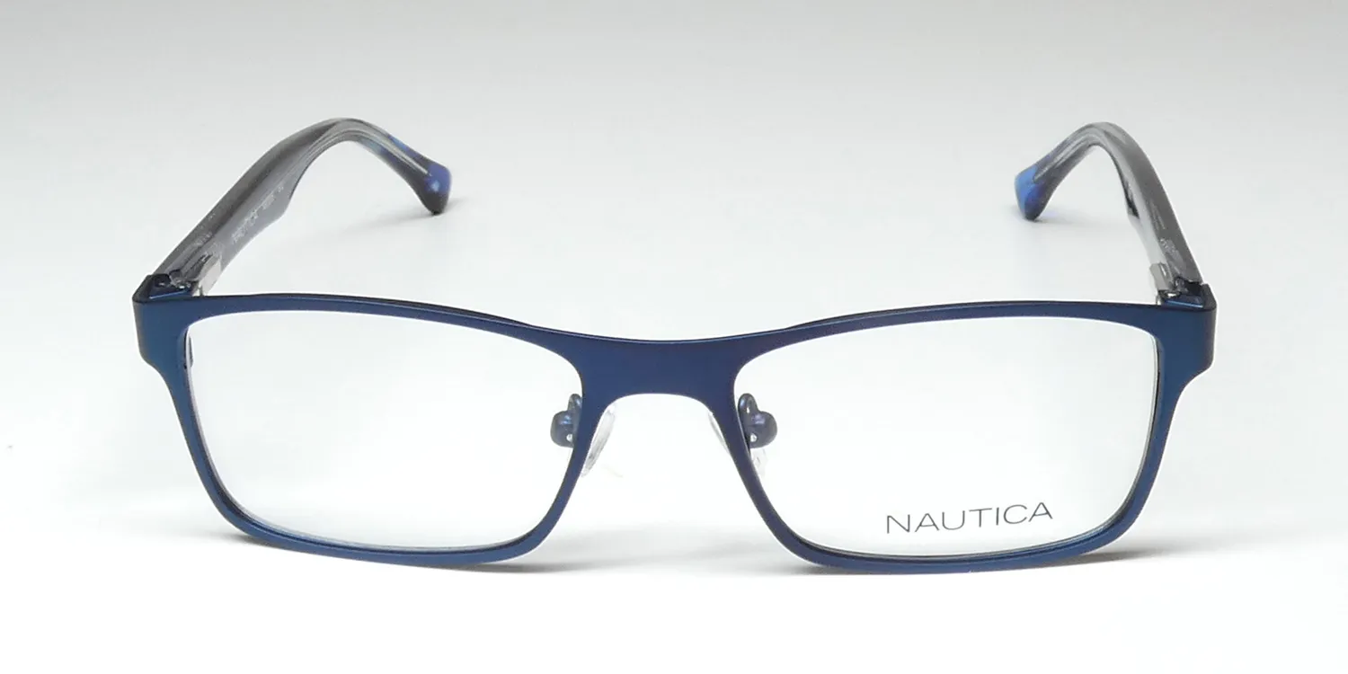 Nautica Nbo205 414 Eyeglasses Satin Navy 45mm 3