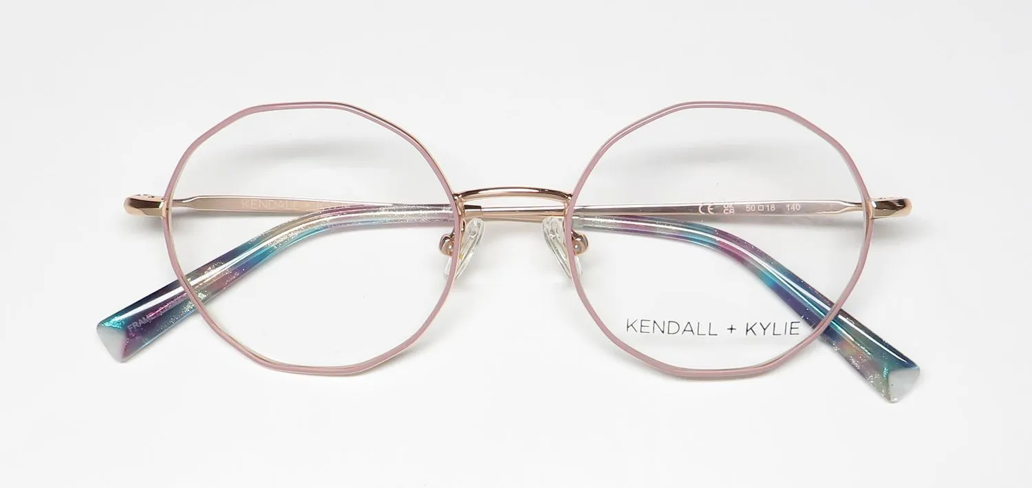 Kendall + Kylie Kko197 Elena 651 Eyeglasses Rose Gold 50mm 2