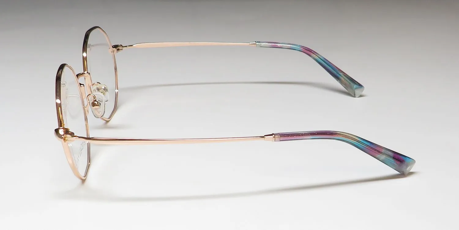Kendall + Kylie Kko197 Elena 651 Eyeglasses Rose Gold 50mm 4