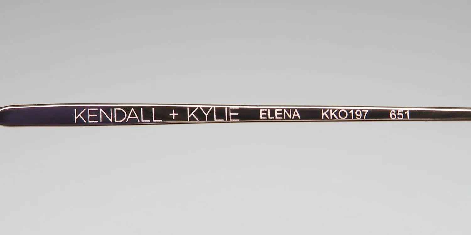 Kendall + Kylie Kko197 Elena 651 Eyeglasses Rose Gold 50mm 7
