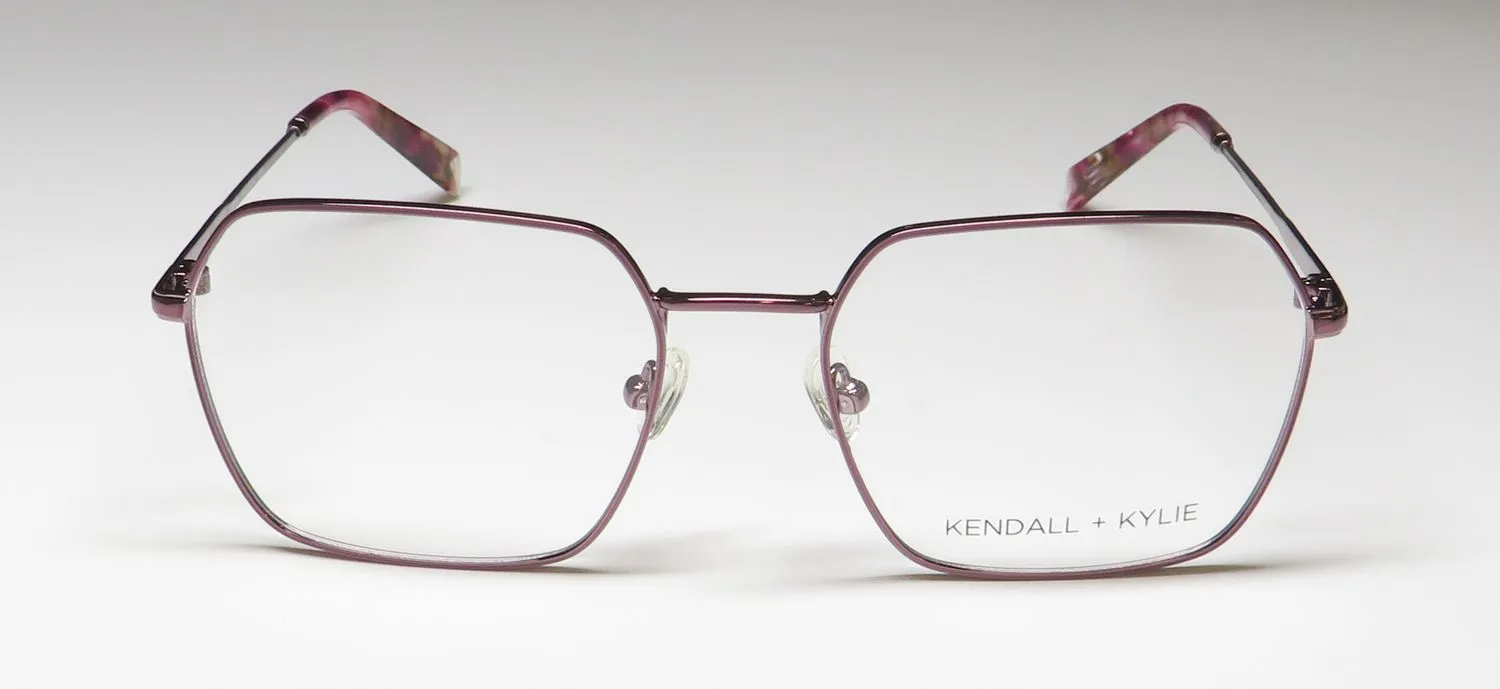 Kendall + Kylie Kko200ck Carla 601 Eyeglasses Purple 54mm 3