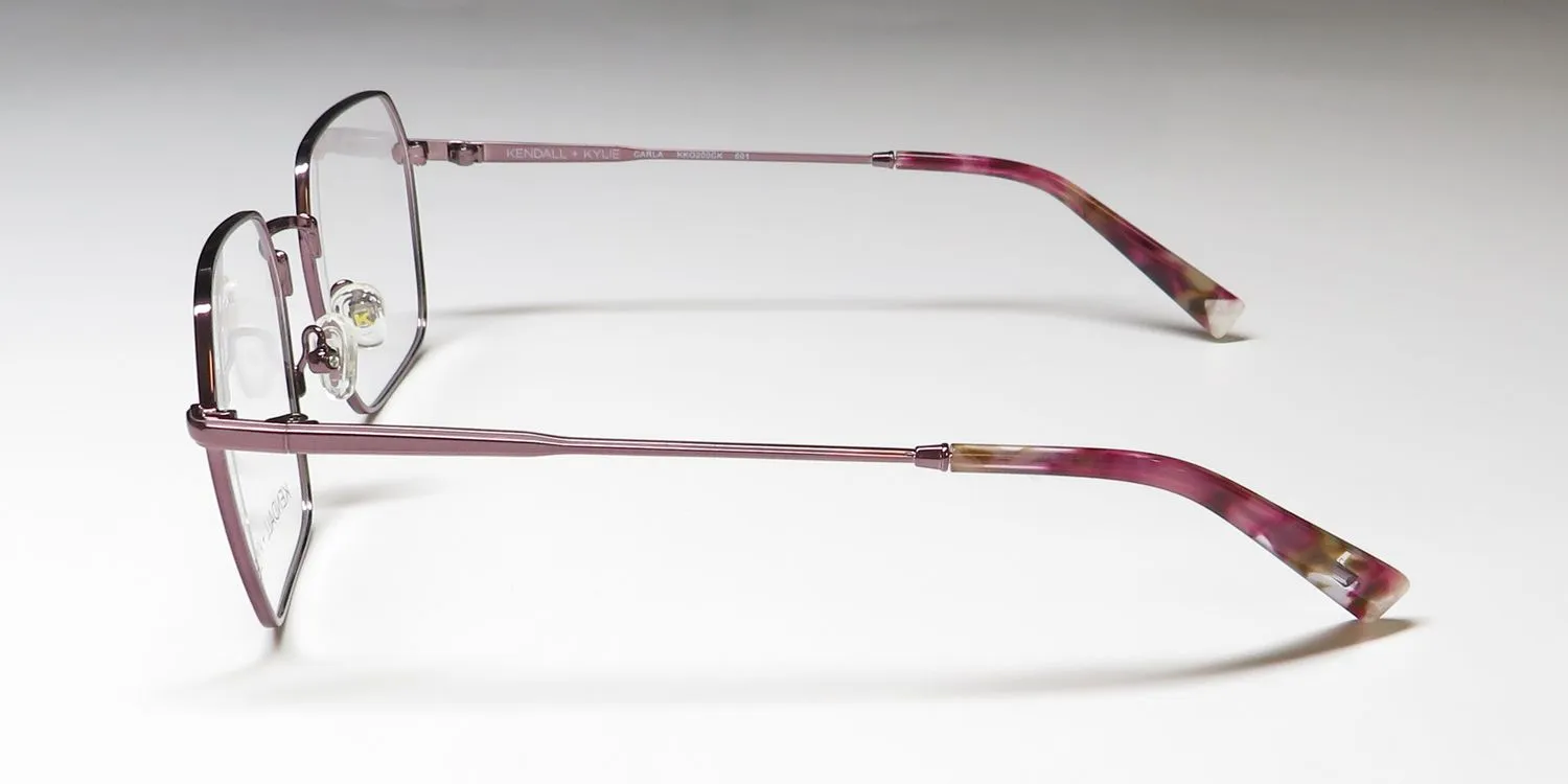 Kendall + Kylie Kko200ck Carla 601 Eyeglasses Purple 54mm 4
