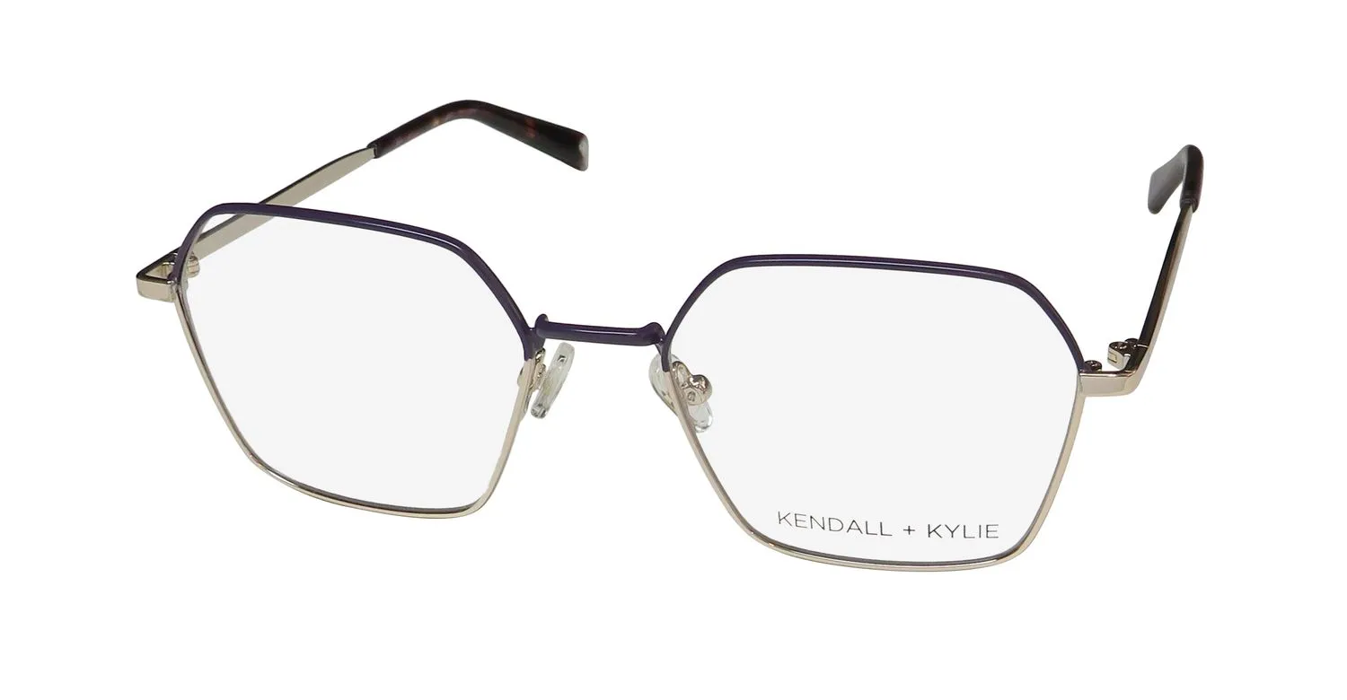 Kendall + Kylie Kko208 Luka 500 Eyeglasses Purple 53mm