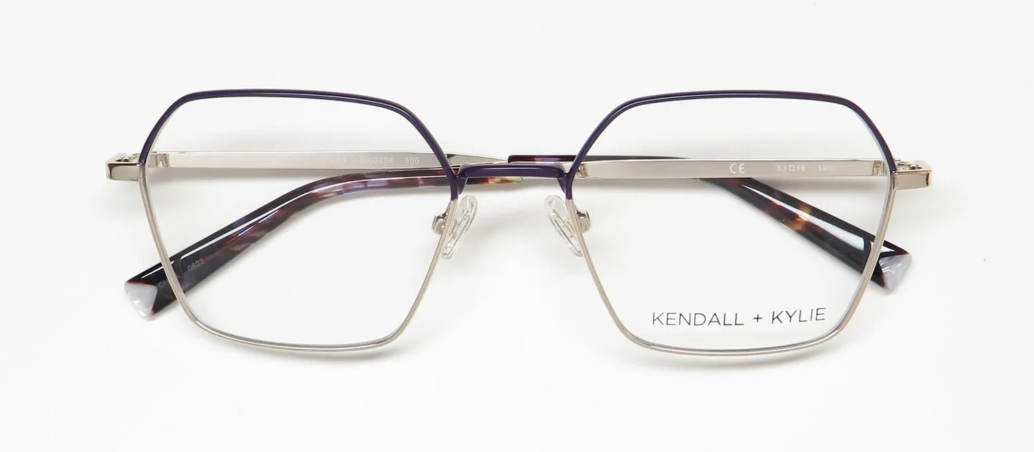 Kendall + Kylie Kko208 Luka 500 Eyeglasses Purple 53mm 2