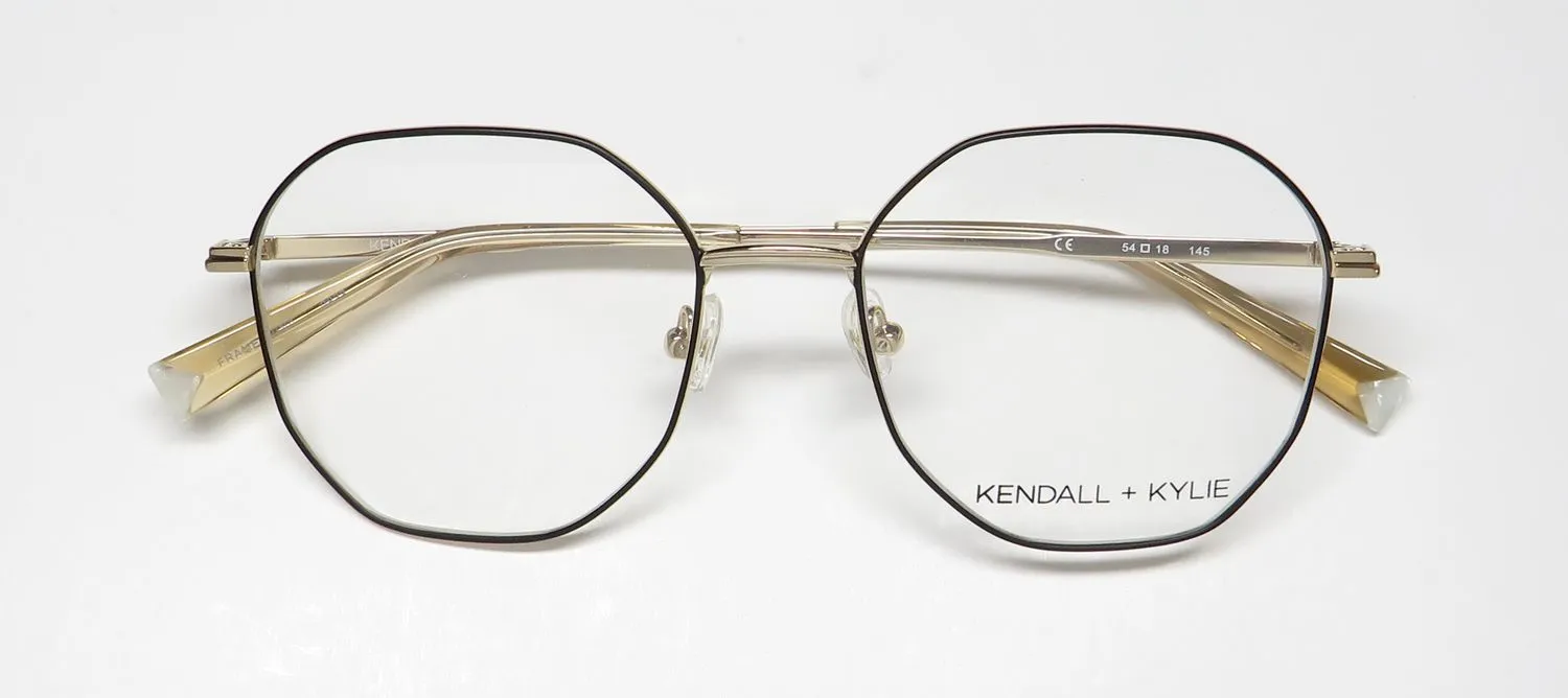 Kendall + Kylie Kko204 Clarkson 001 Eyeglasses Black 54mm 2