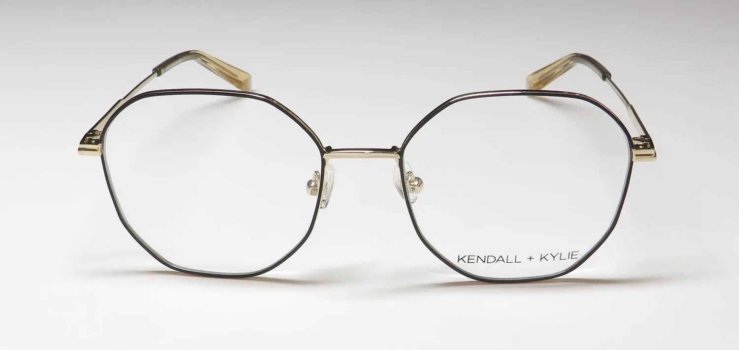 Kendall + Kylie Kko204 Clarkson 001 Eyeglasses Black 54mm 3