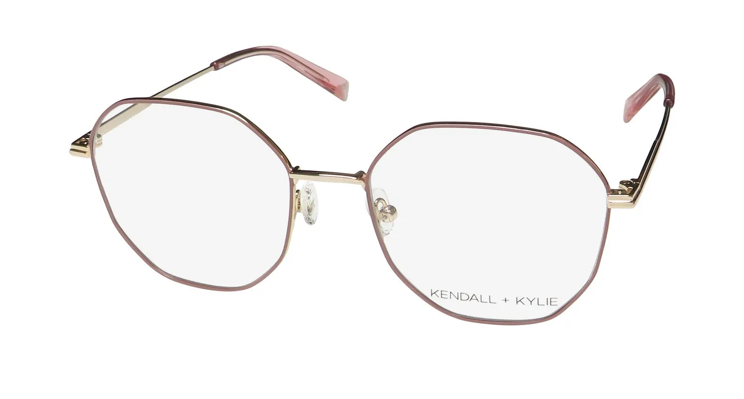 Kendall + Kylie Kko204 Clarkson 681 Eyeglasses Blush 54mm