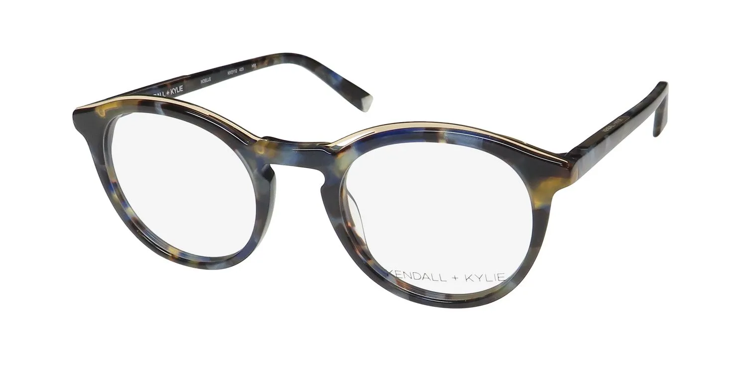 Kendall + Kylie Kko112 Noelle 423 Eyeglasses Blue Paradise 48mm