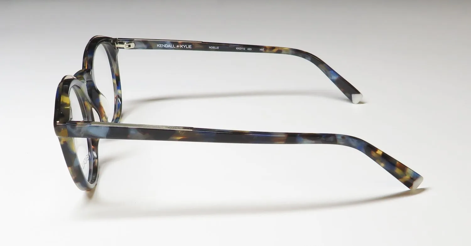 Kendall + Kylie Kko112 Noelle 423 Eyeglasses Blue Paradise 48mm 4