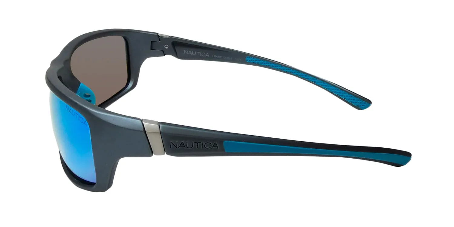 Nautica Ns1010 023 Sunglasses Rubberized Grey 0mm 4