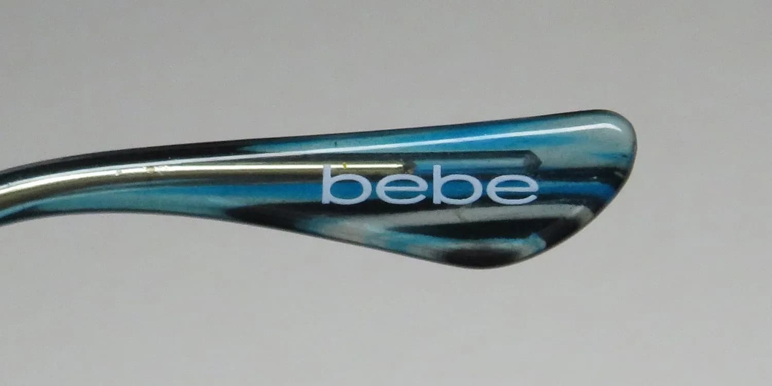 Bebe Bbop1000 320 Sunglasses Teal Stripe 0mm 7