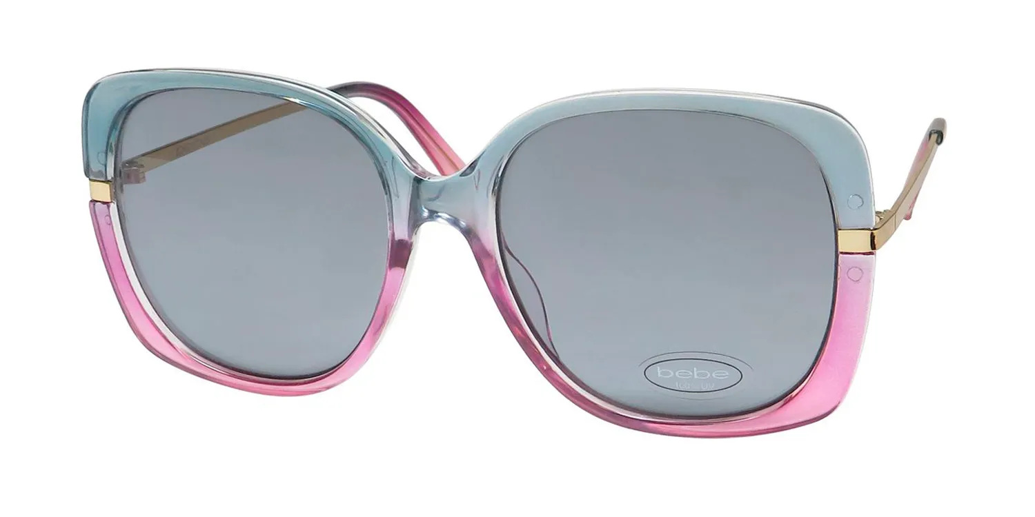 Bebe Bbop1003 771 Sunglasses Berry Ombre Crystal 0mm