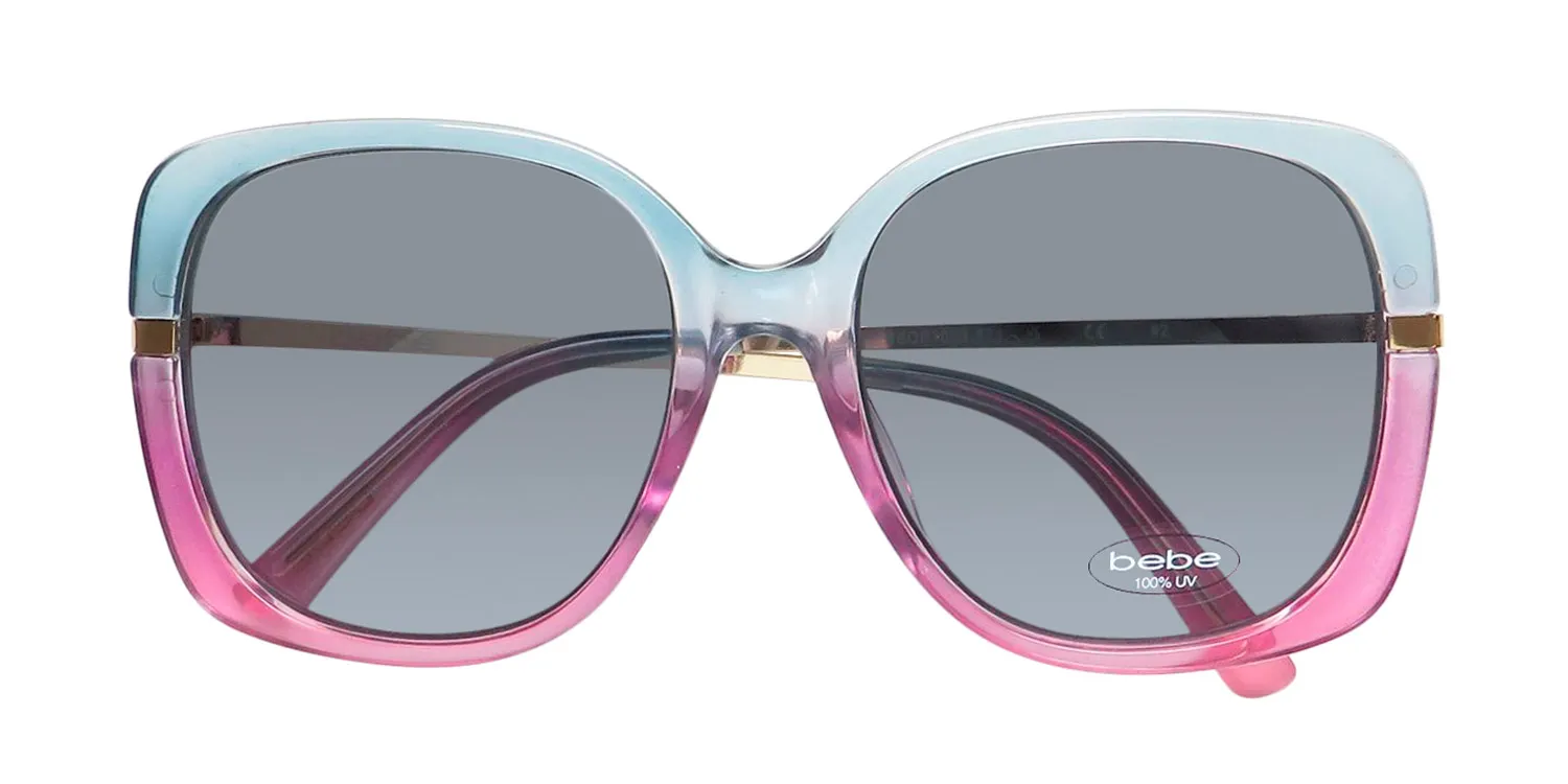 Bebe Bbop1003 771 Sunglasses Berry Ombre Crystal 0mm 2