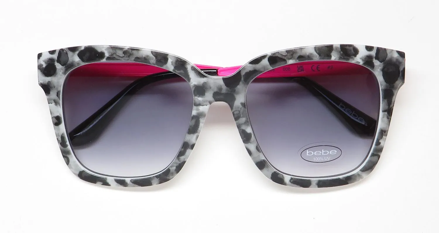 Bebe Bbop1006 008 Sunglasses Snow Leopard 0mm 2