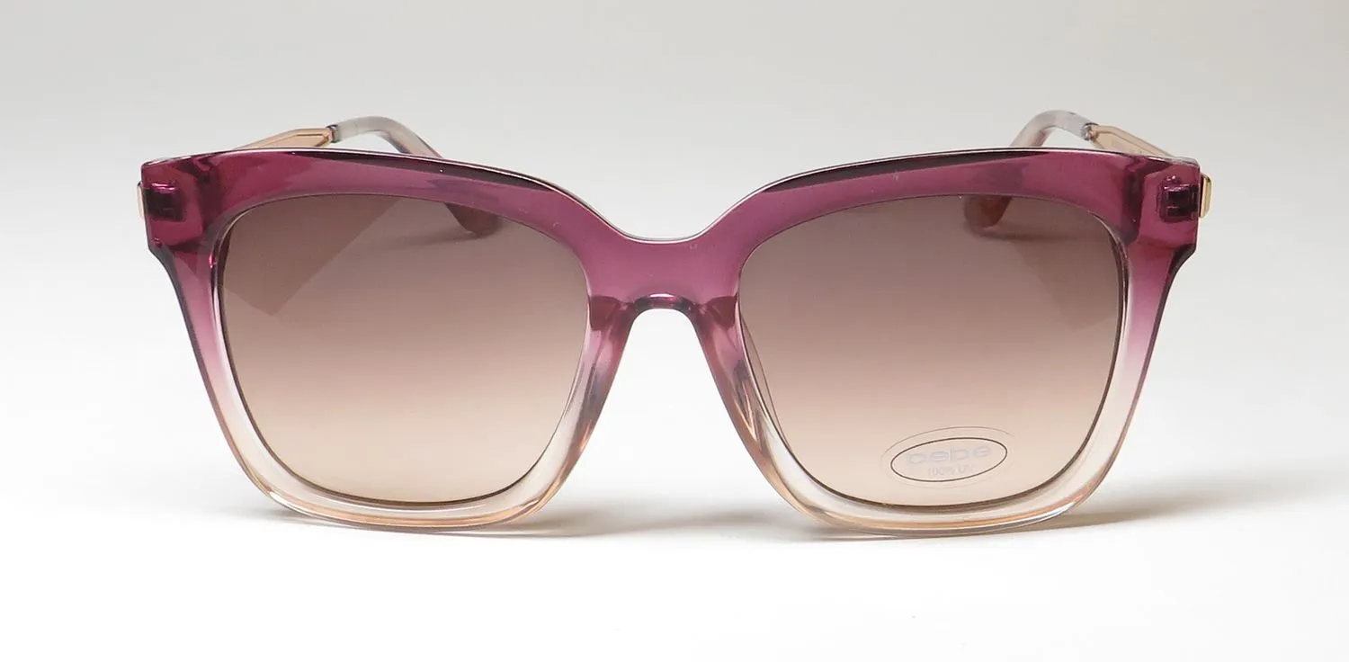 Bebe Bbop1006 508 Sunglasses Mauve Fade Crystal 0mm 3