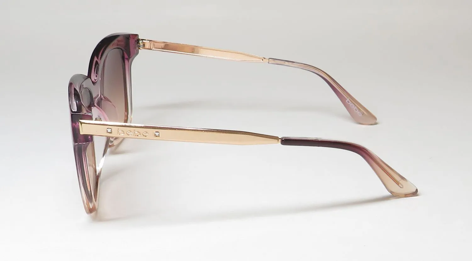 Bebe Bbop1006 508 Sunglasses Mauve Fade Crystal 0mm 4