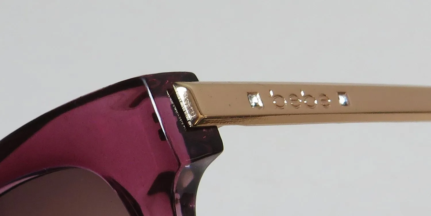 Bebe Bbop1006 508 Sunglasses Mauve Fade Crystal 0mm 6