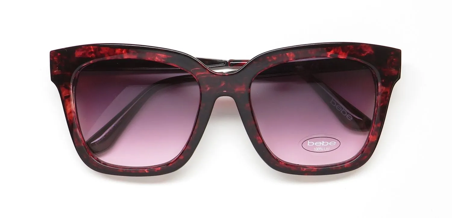 Bebe Bbop1006 670 Sunglasses Ruby Marble 0mm 2