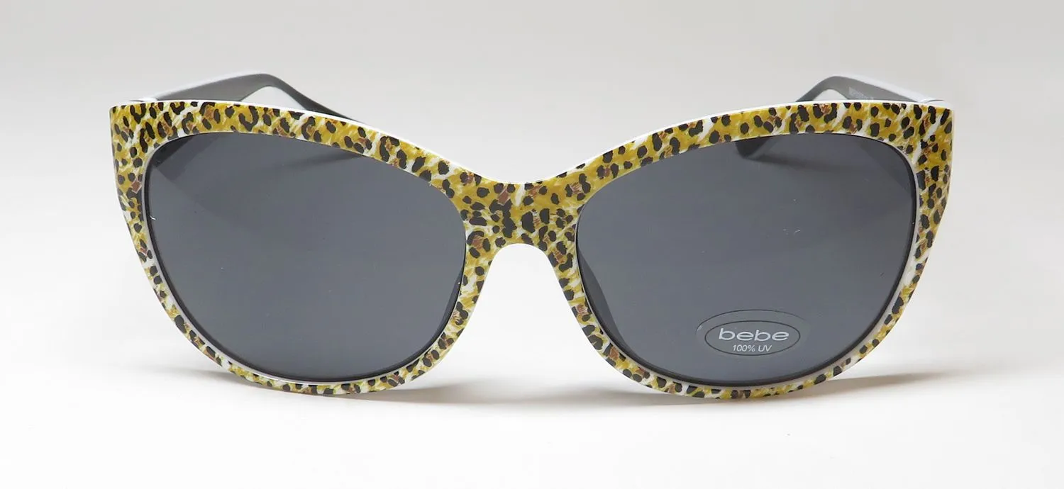 Bebe Bbop1010ce 039 Sunglasses Grey Animal 56mm 3