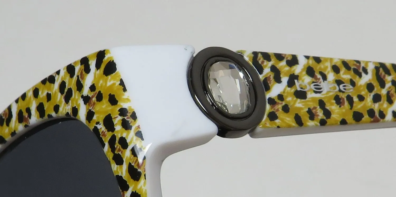 Bebe Bbop1010ce 039 Sunglasses Grey Animal 56mm 6