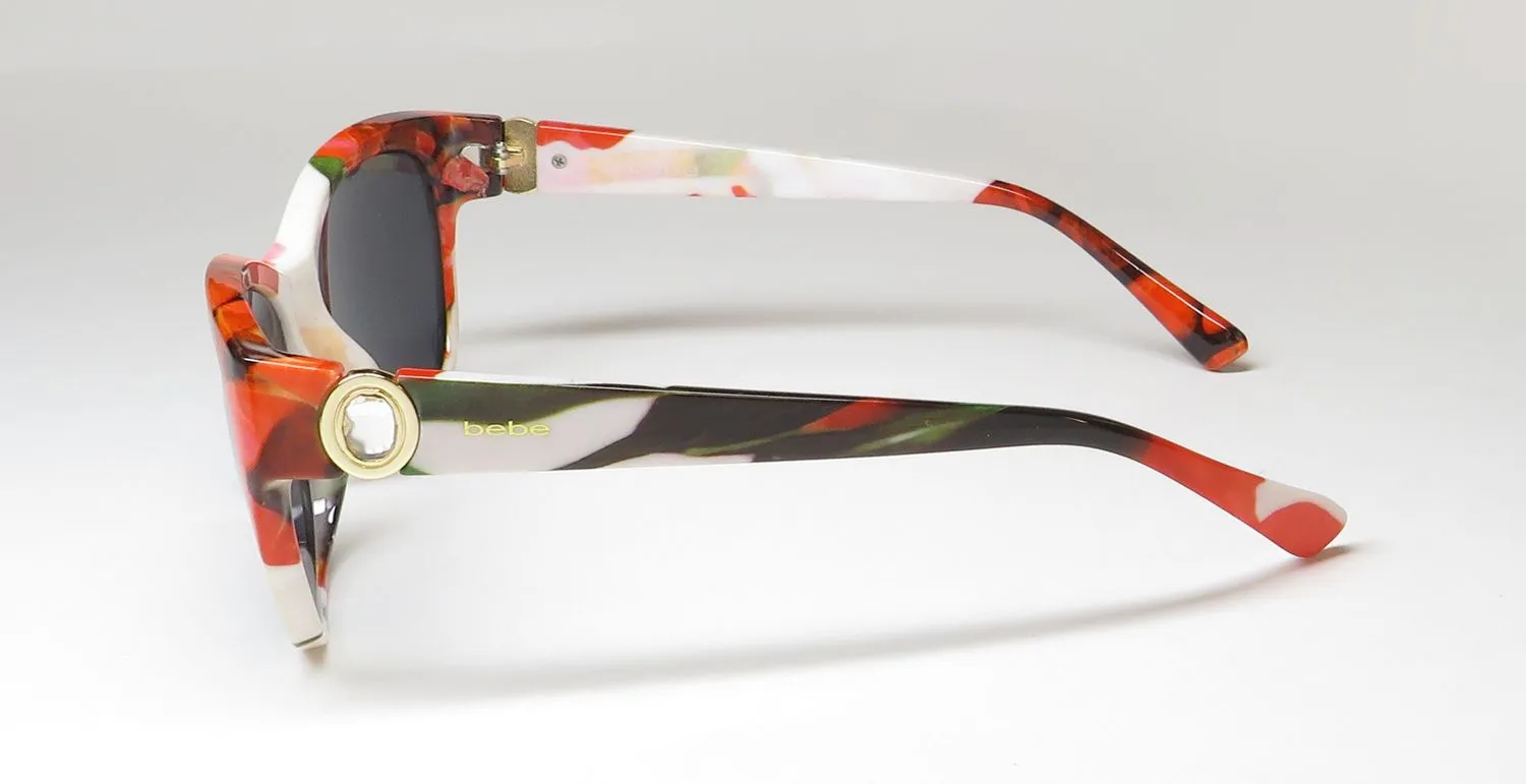 Bebe Bbop1010ce 601 Sunglasses White 56mm 4