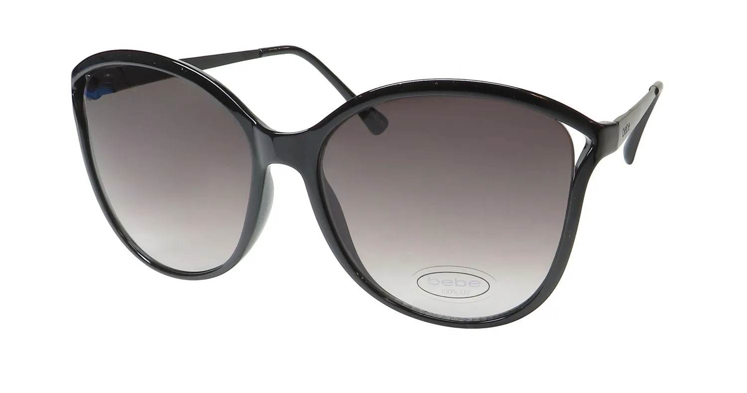 Bebe Bbop1011ce 001 Sunglasses Black 55mm