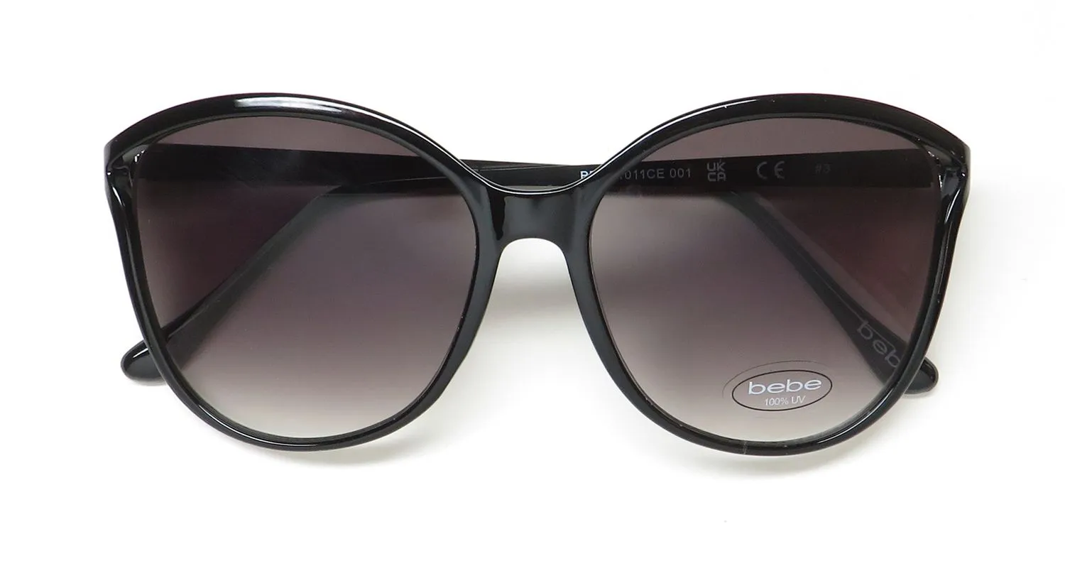 Bebe Bbop1011ce 001 Sunglasses Black 55mm 2