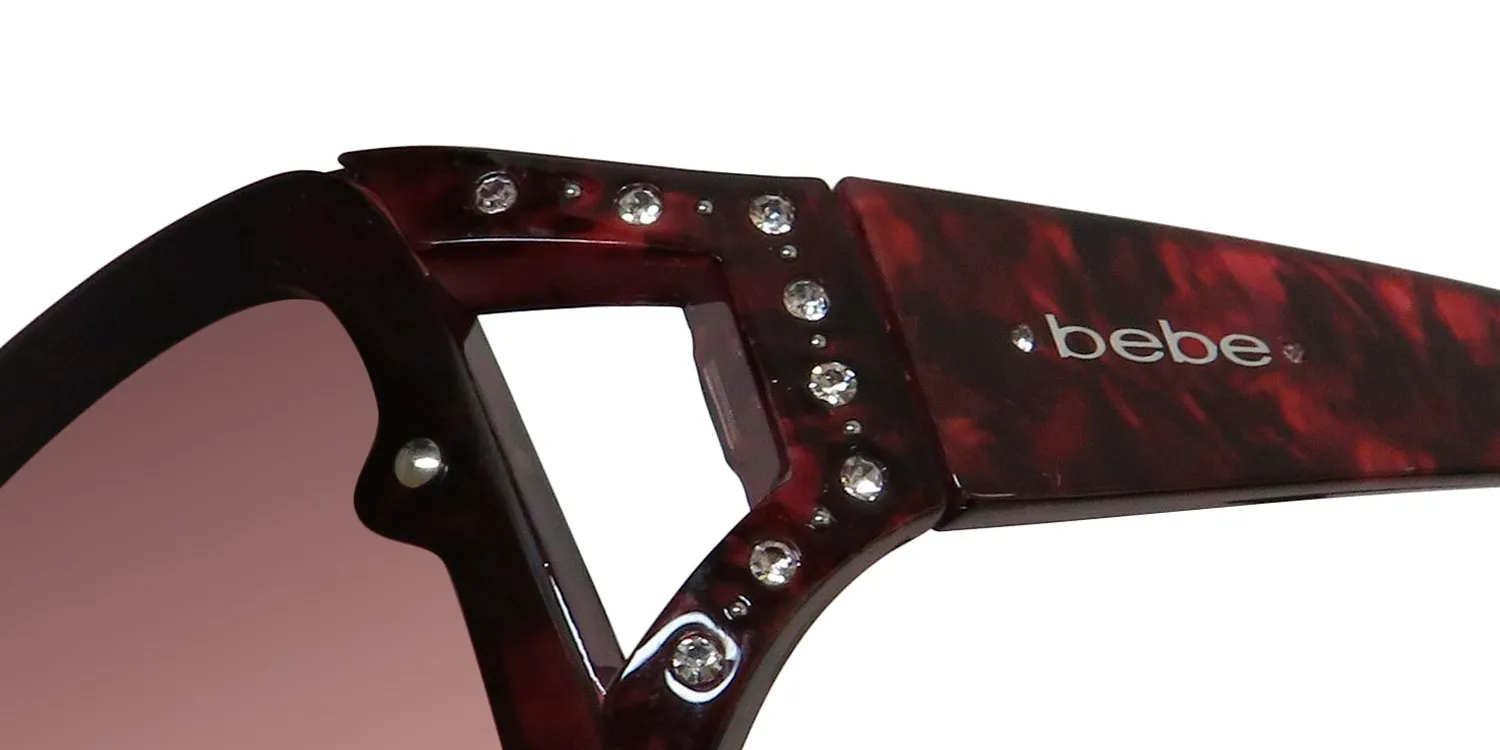 Bebe Bbop1016ce 612 Sunglasses Ruby Marble 32mm 6
