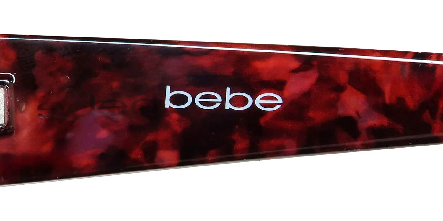 Bebe Bbop1016ce 612 Sunglasses Ruby Marble 32mm 7