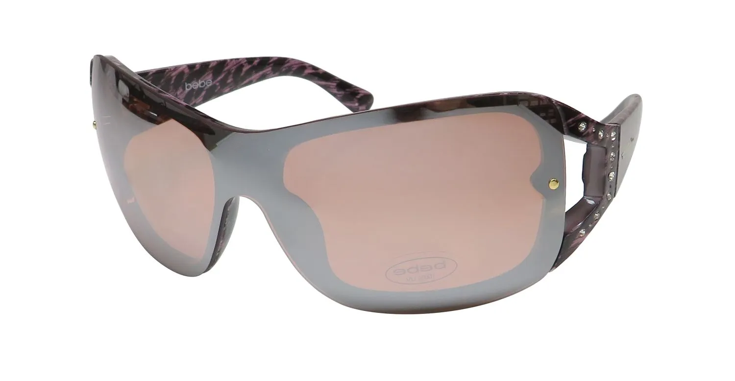 Bebe Bbop1016ce 961 Sunglasses Zebra 32mm