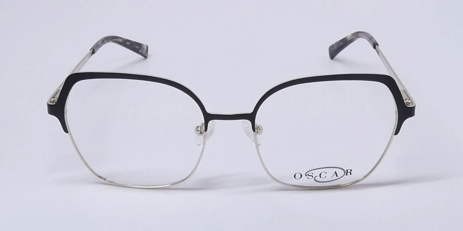 Oscar de la Renta Osl 777 002 Eyeglasses Satin Black 55mm 3
