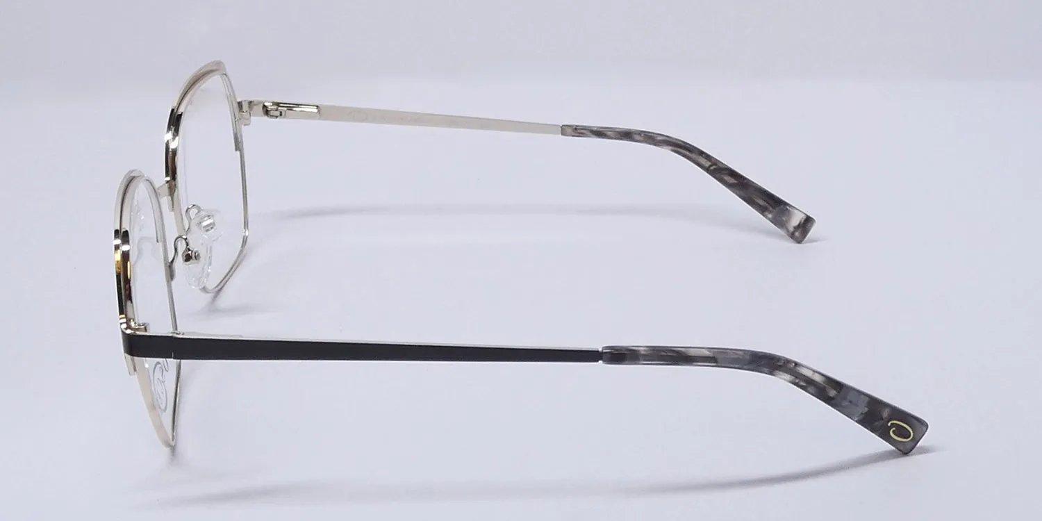 Oscar de la Renta Osl 777 002 Eyeglasses Satin Black 55mm 4