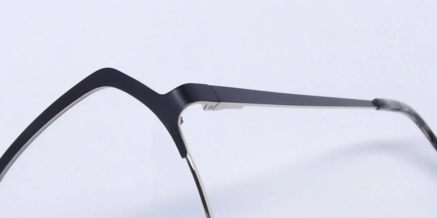Oscar de la Renta Osl 777 002 Eyeglasses Satin Black 55mm 6