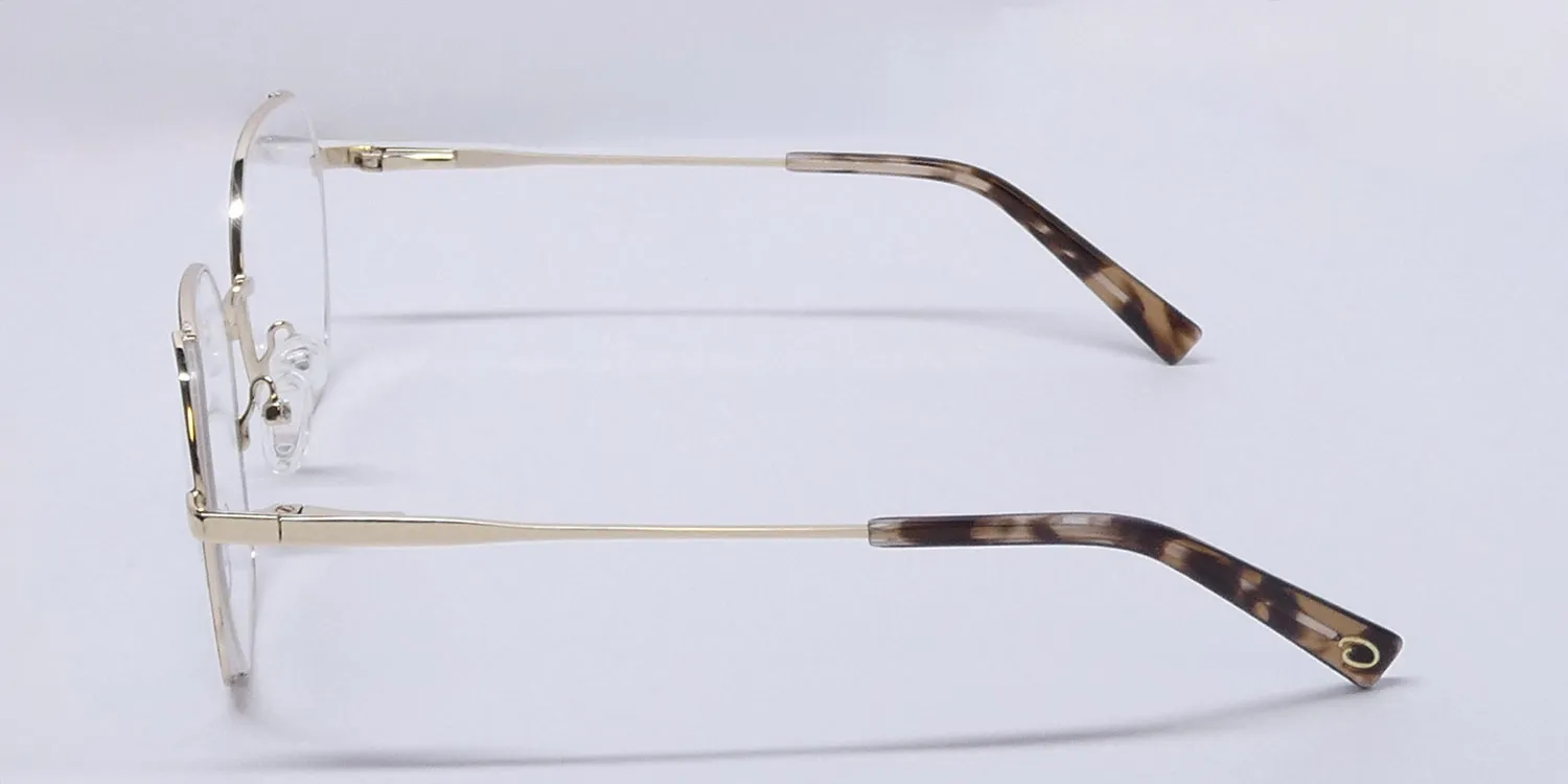 Oscar de la Renta Osl 774 210 Eyeglasses Shiny Brown 52mm 4