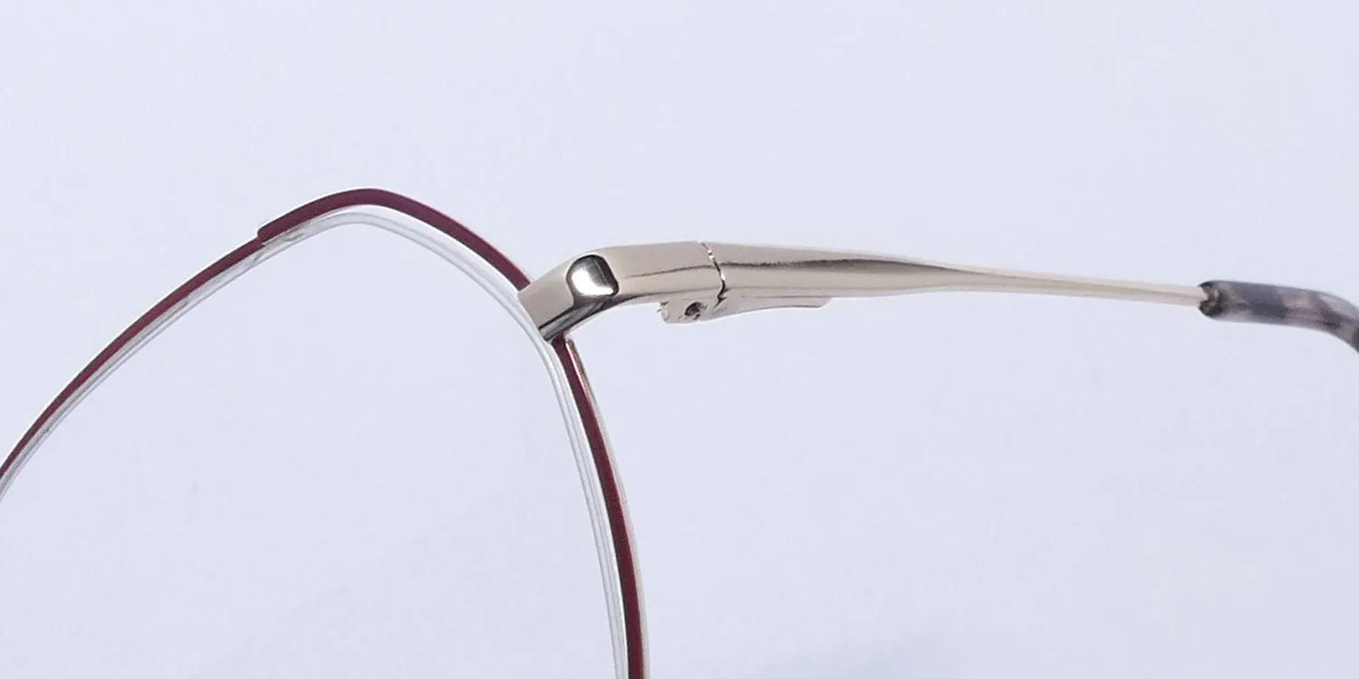 Oscar de la Renta Osl 774 210 Eyeglasses Shiny Brown 52mm 6