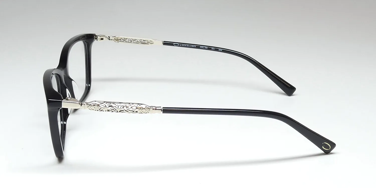 Oscar de la Renta Osl 780 001 Eyeglasses Black 53mm 4