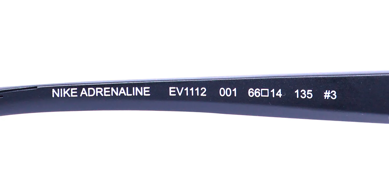 Nike Adrenaline Ev1112 001 Sunglasses Matte Black 66mm Unisex 8