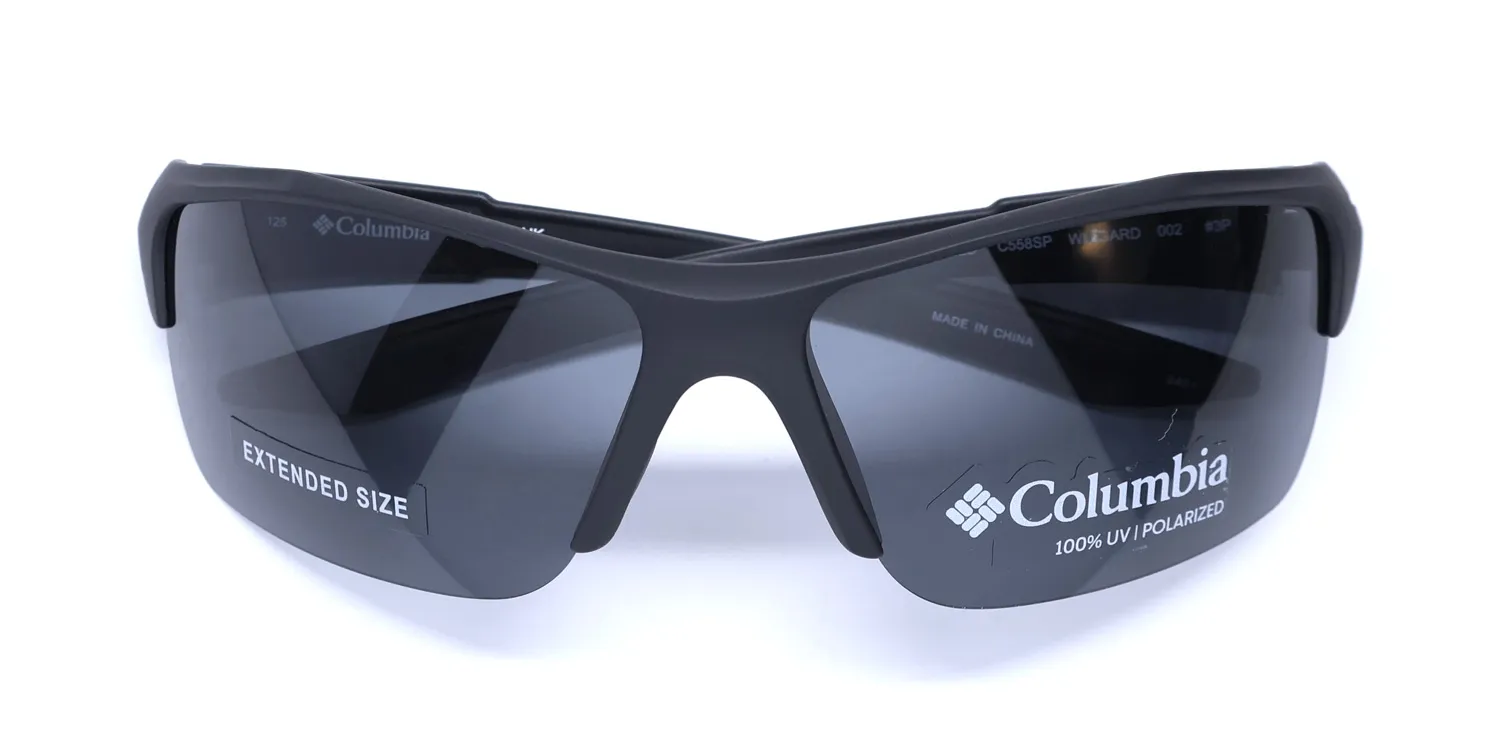 Columbia C558sp Wingard 002 Sunglasses Matte Black 0mm Unisex 2