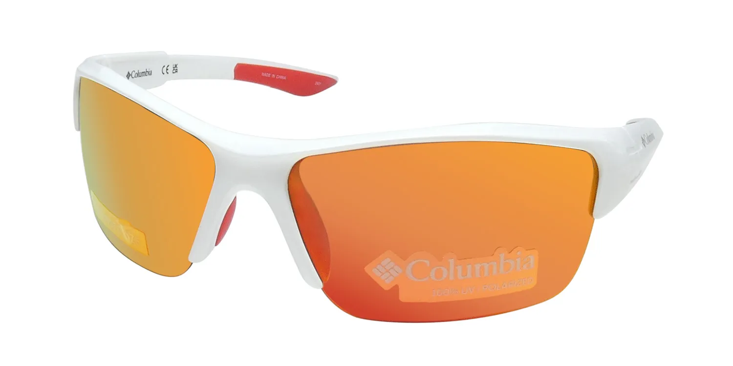 Columbia C558sp Wingard 105 Sunglasses Shiny White 0mm Unisex