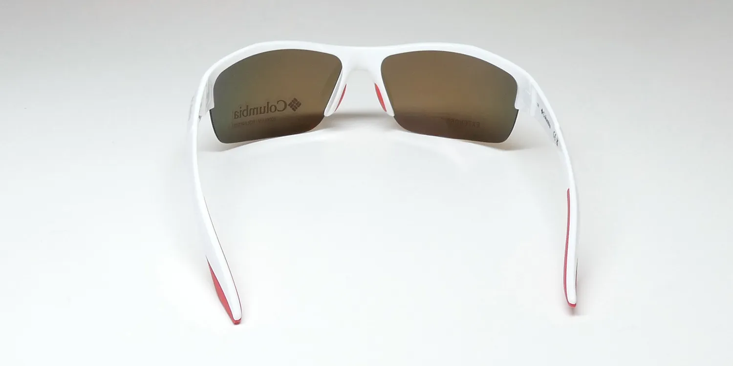 Columbia C558sp Wingard 105 Sunglasses Shiny White 0mm Unisex 5