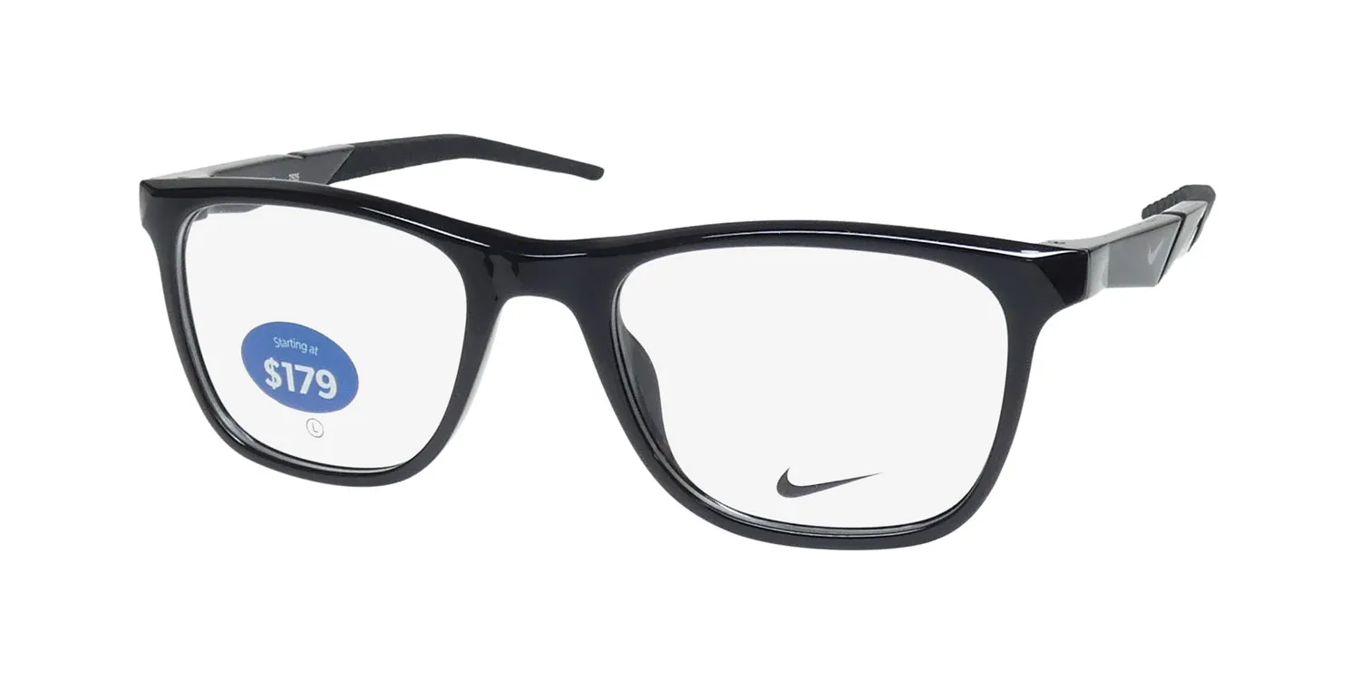 Nike 7056 001 Eyeglasses Black 53mm