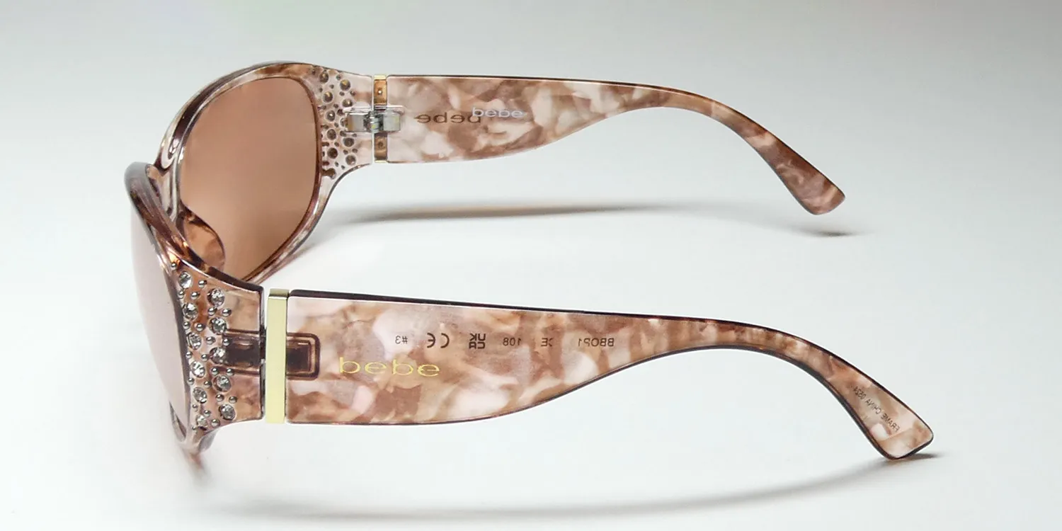 Bebe Bbop1022ce 108 Sunglasses Blush Marble 0mm 4