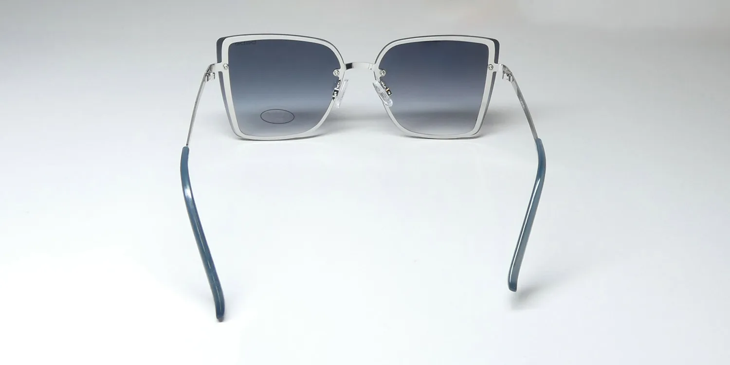 Bebe Bbop1032 444 Sunglasses Shiny Silver 0mm 5